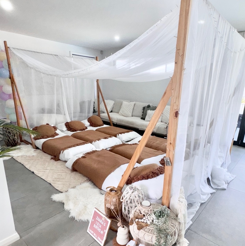 Indoor Canopy Sleepover